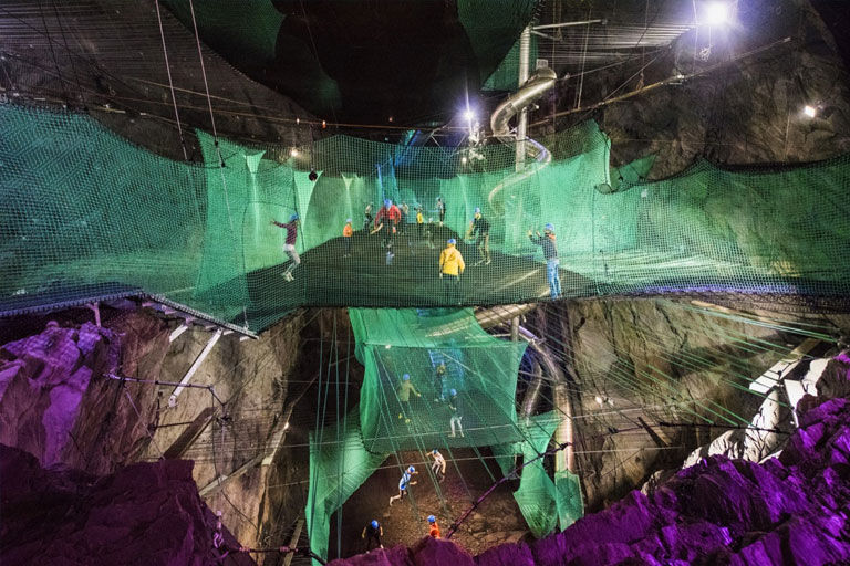 zipworld climbing nets