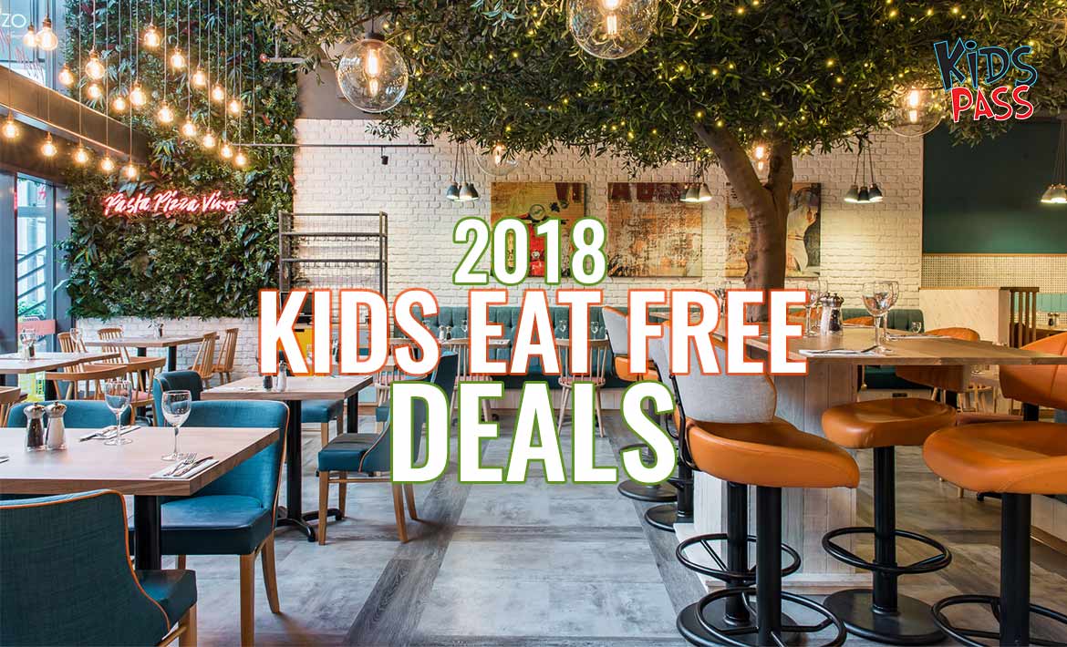 Family-friendly Restaurants where the Kids Eat Free or for &#163;1 header image