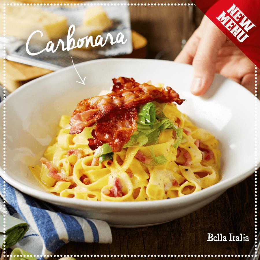 The wait is over... Bella Italia’s new menu is now available! header image