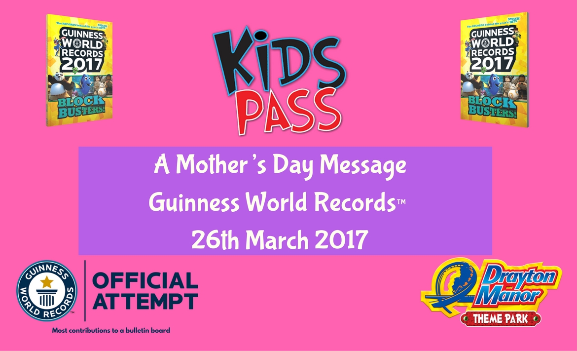 A Mother’s Day Message Guinness World Records™ Attempt header image