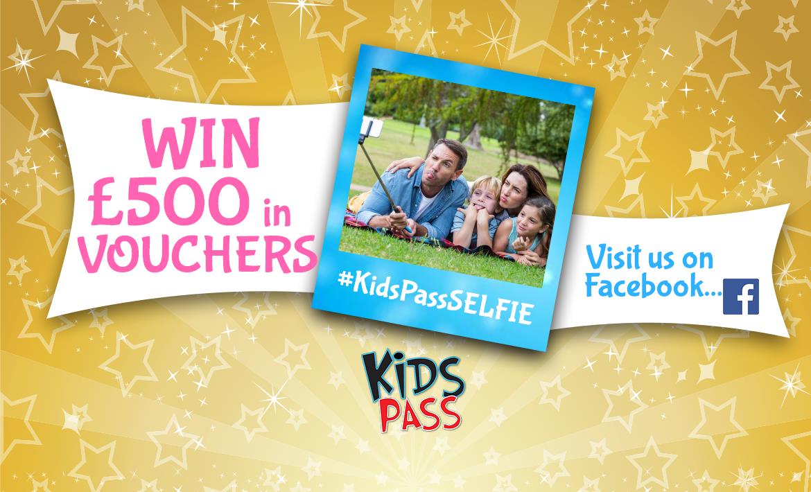 Kids Pass May Giveaway &#163;500 Vouchers! header image