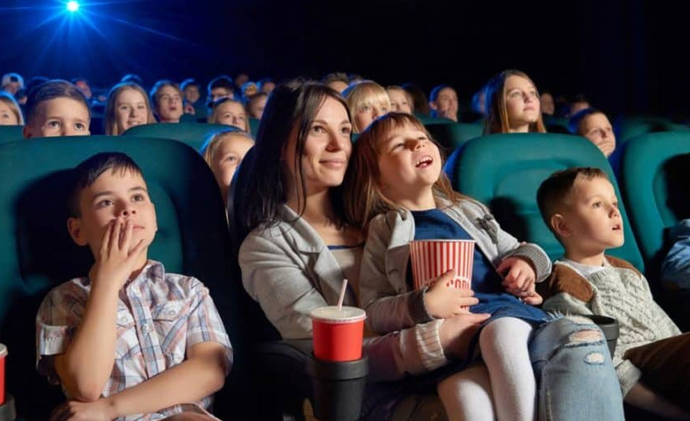 family in cinema