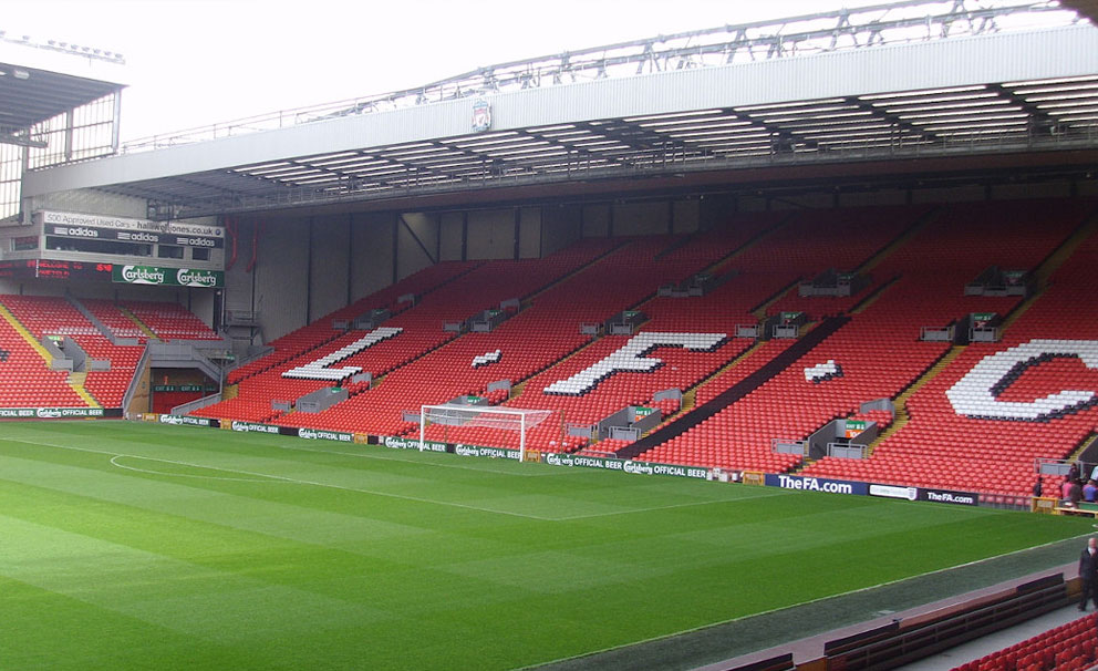 anfield stadium liverpool football club