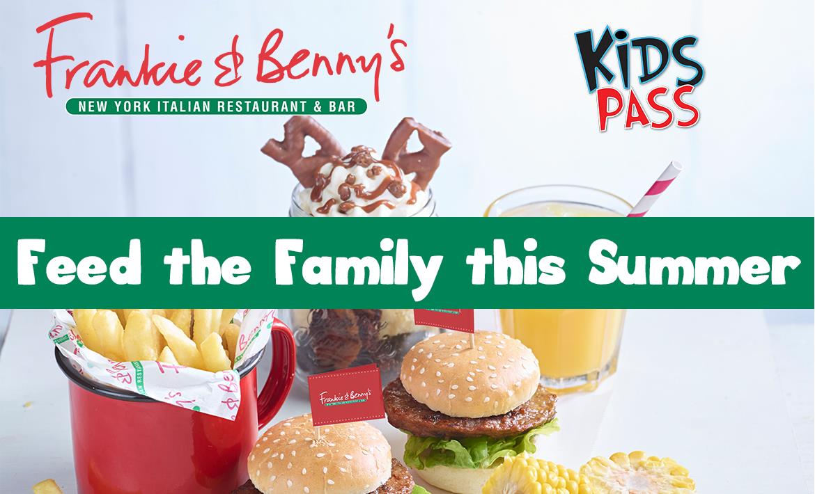 Feed the Family This Summer at Frankie &amp; Benny&#39;s header image