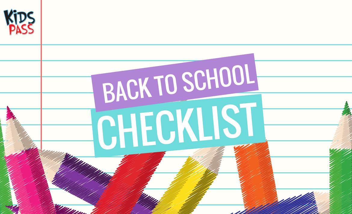 Back to School Checklist header image
